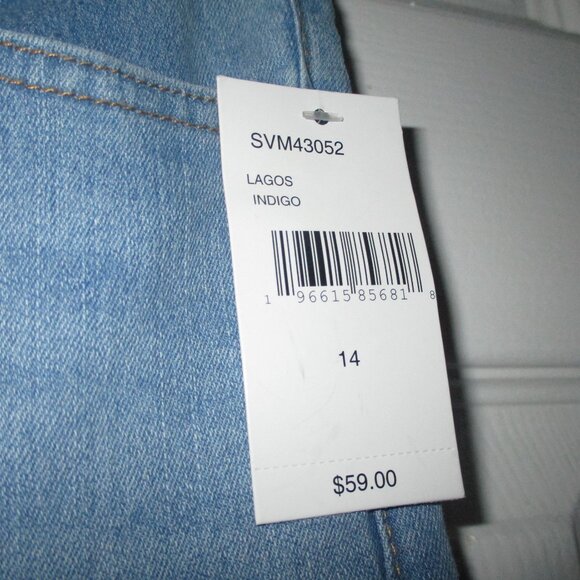 7 FOR ALL MANKIND SLIMMY Boys Size 14 Light Wash Stretch Denim Jeans - Picture 8 of 11